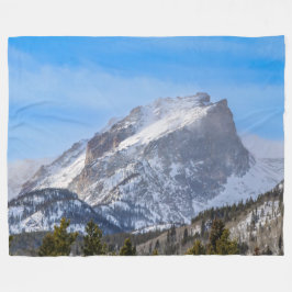 Blankett från Snowy Rocky Mountain Top Fleece Blan