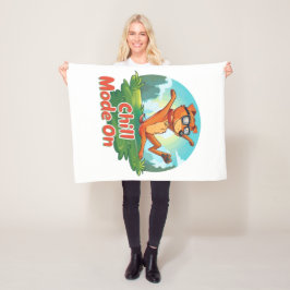 Blankett i kylläge för Hund Fleecefilt