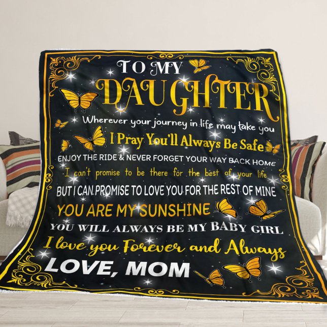 Blankett till min dotter fleecefilt (Skapare uppladdad)