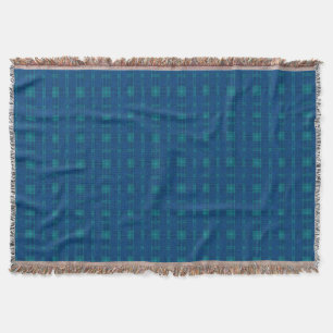Blankettejp med blå pip mysfilt