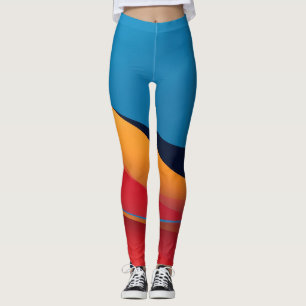 Blanketter i ljusa färger leggings