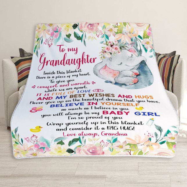 Blanketter till flickor, till min mordotter fleecefilt (Skapare uppladdad)