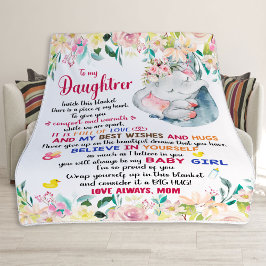 Blanketter till flickorna, till min dotter fleecefilt