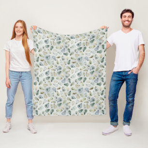 Blanketterna för låglandsjätteostron fleecefilt