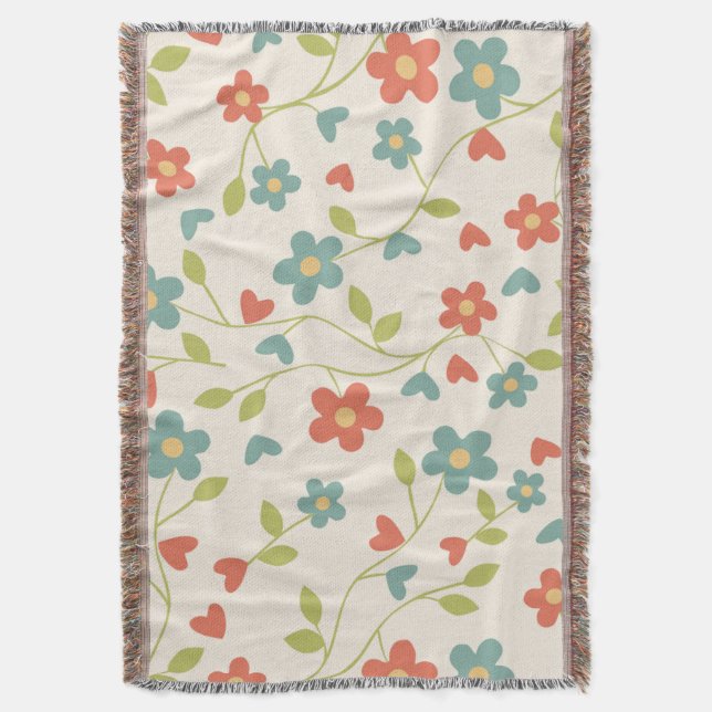 Blanketterna Mönster Throw Blanket Filt (Framsidan Vertikal)