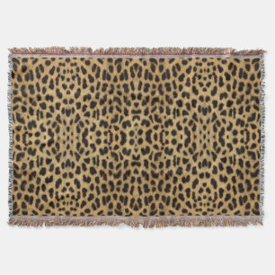 Blankettext för leopard filt
