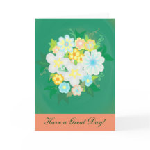 Blankkort för blomsterbiljett