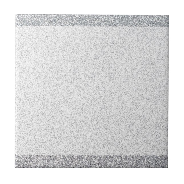 Blankmall silver glitter kakelplatta (Framsidan)