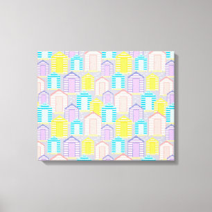 Blankor av typen Pastel Rand Canvastryck