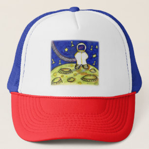 Blanksteg Astronaut Tabletop Spame Art Keps