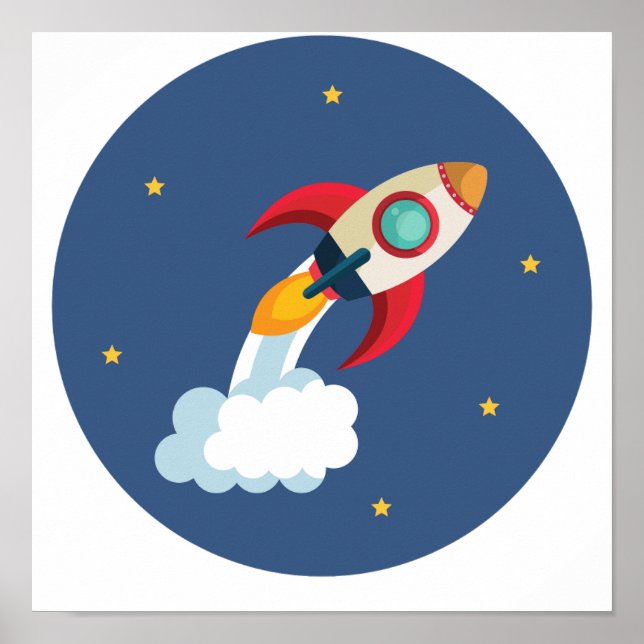 Blanksteg av blanksteg Av i en cirkel Poster (Framsidan)