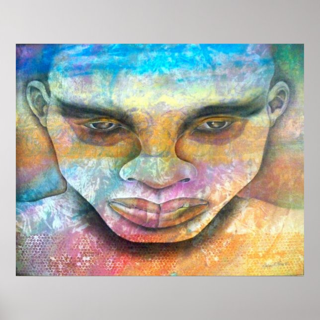 Blanksteg av en krigare poster (Framsidan)