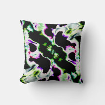 Blanksteg för Lila i svart Grönt, Abstrakt Blankst