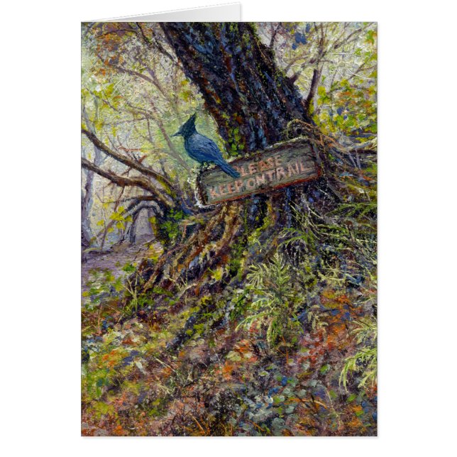 Blankt anteckningskort för Behålla på spår OBS Kort (Framsidan)