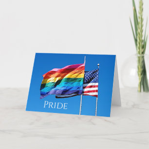 Blankt anteckningskort för Pride