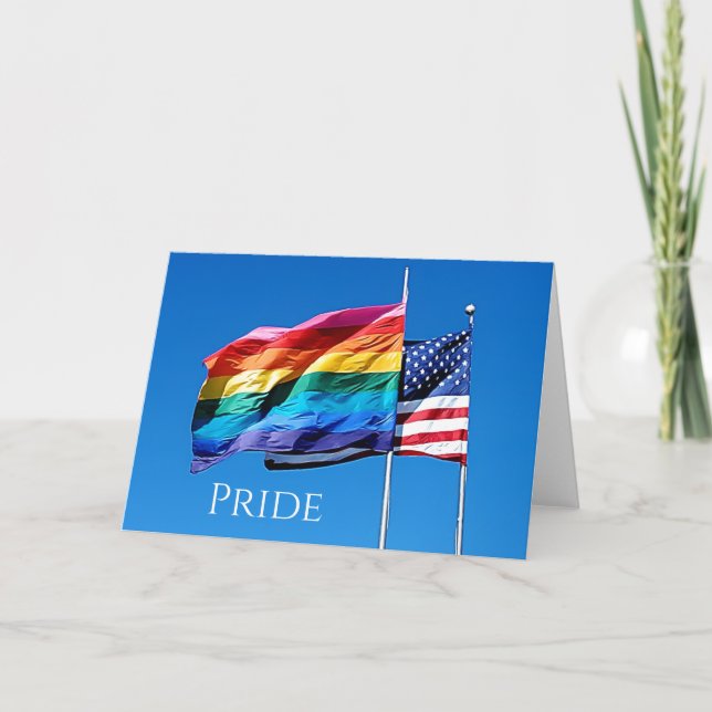 Blankt anteckningskort för Pride (Framsida)