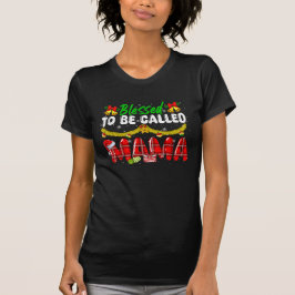 Blankt att kallas Mammans julbarnsfamilj T Shirt