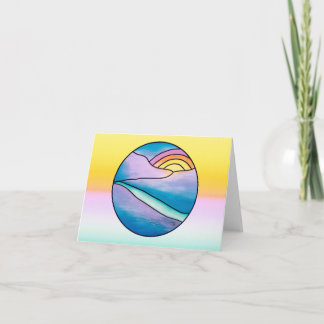 Blankt bergskort kort