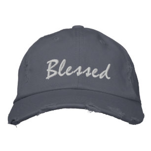 Blankt Broderad Keps