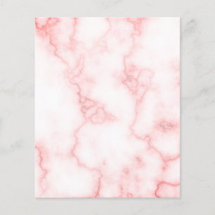 Blankt Elegant Faux Rosa Marble Flygblad