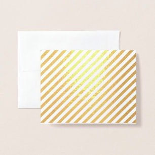 Blankt gratulationskort för Guld eller Silver Foil Folierat Kort
