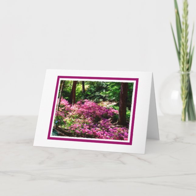 Blankt gratulationskort för vår kort (Framsida)