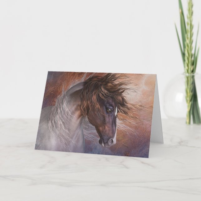 Blankt gratulationskort för WindStalker Kort (Framsida)