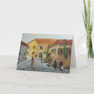 Blankt gratulationskort "In Market" Kort