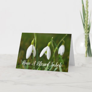 Blankt Helgdag av typen Inbolc Pagan Wiccan Tom Helgkort