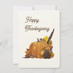 Blankt kort för fickknapp i Happy thanksgiving