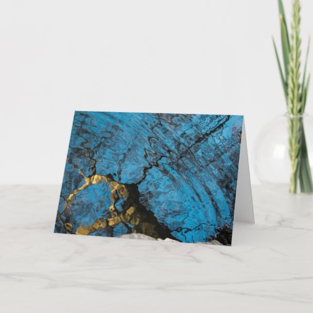 Blankt kort för flytande Träd (Framsida)