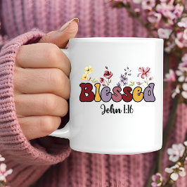 Blankt kristen kaffe Mugg