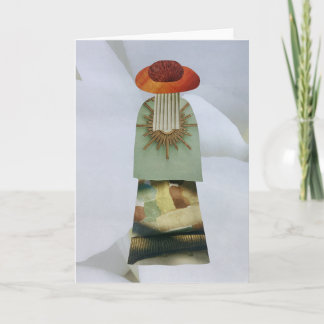 Blankt Mamma av jordstjärna för unik kollage Kort