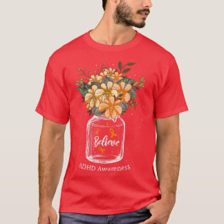Blankt medvetenhet ADHD Tro T Shirt