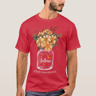 Blankt medvetenhet ADHD Tro T Shirt