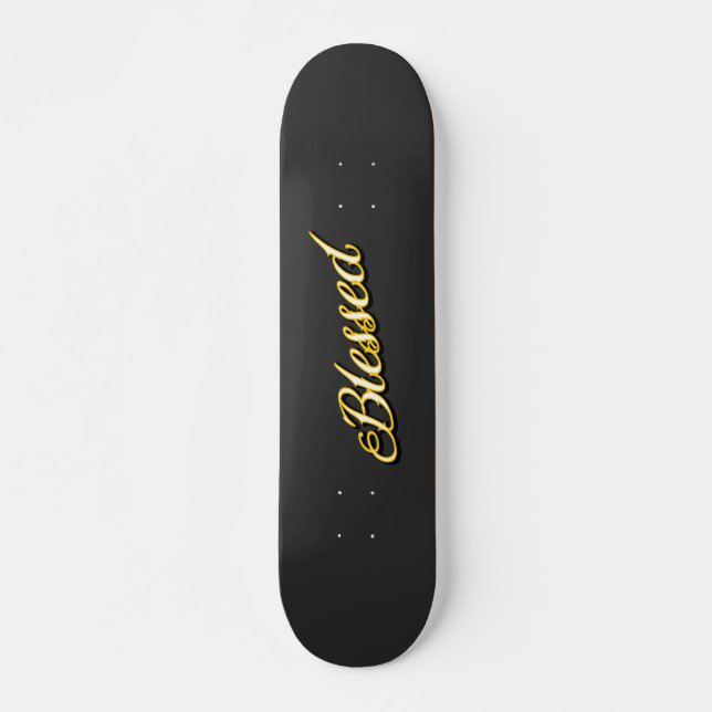 Blankt Mini Skateboard Bräda 18,5 Cm (Framsida)