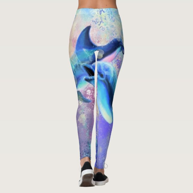 Blankt par - vacker - leggings (Baksida)