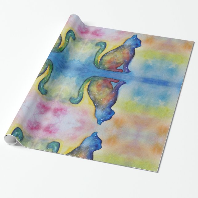 Blankt radbyte Pappert, 30 x 6 ft Presentpapper (Utrullad)