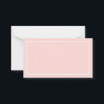 Blankt  Rosa Bröllop råd och Önskemål<br><div class="desc">Blankt  och vit Bröllop Bröllop och Önskemål-kort med vit rektangel gräns på  rosa. Perfekt som bröllop placerar kort,  affärskort och mycket mer. Klicka på anpassningsknappen för att anpassa designen genom att välja bakgrundsbild färg som du vill använda.</div>