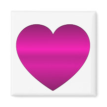 Blankt rosa hjärta