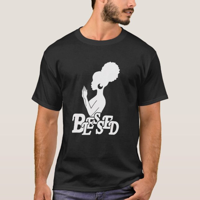Blankt, tacksamt, blankt en t shirt (Framsida)