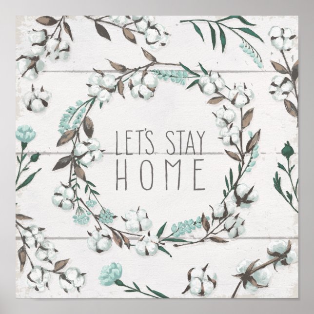 Blankt VII | Låt oss hem Poster (Framsidan)