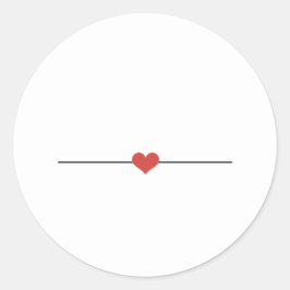 Blankt vitt gör din egen klassiska rund etikett