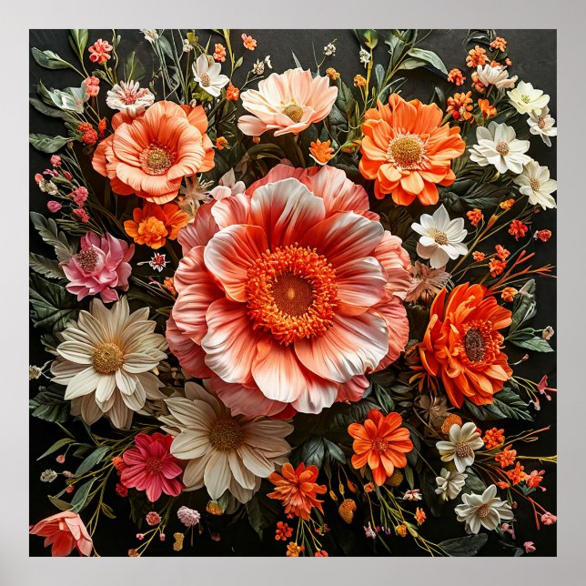 Blantblommor Poster (Framsidan)