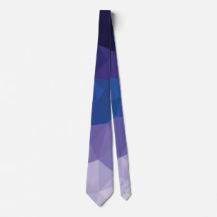 Blånyans, polygondesign, för manar tid. slips