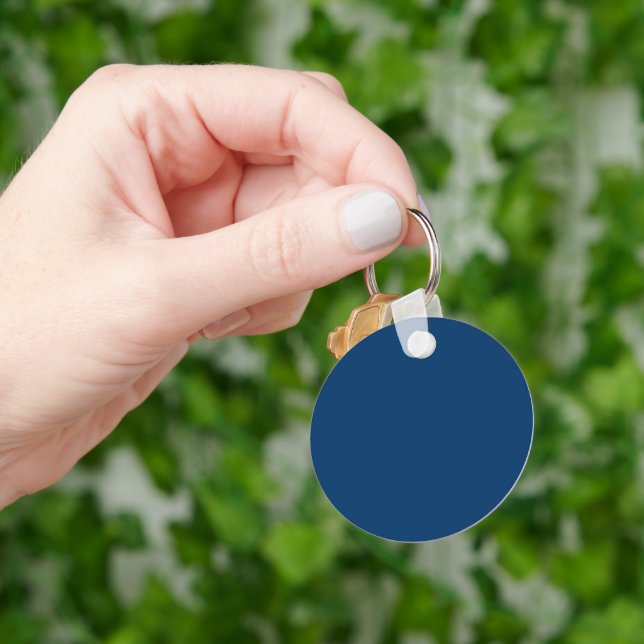 Blånyckelkedja i anpassningsbarna - bulkorder nyckelring (Hand)