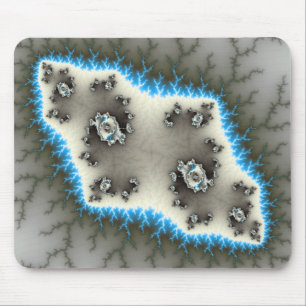 Blåöarna - Fractal Mousepad Musmatta