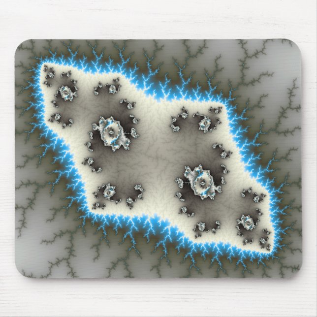 Blåöarna - Fractal Mousepad Musmatta (Framsidan)