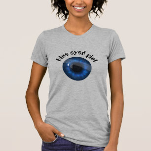 Blåögd flicka t shirt