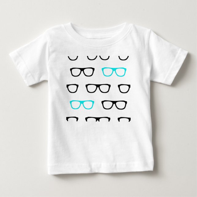 blåögd glasögonblåögd tee (Framsida)